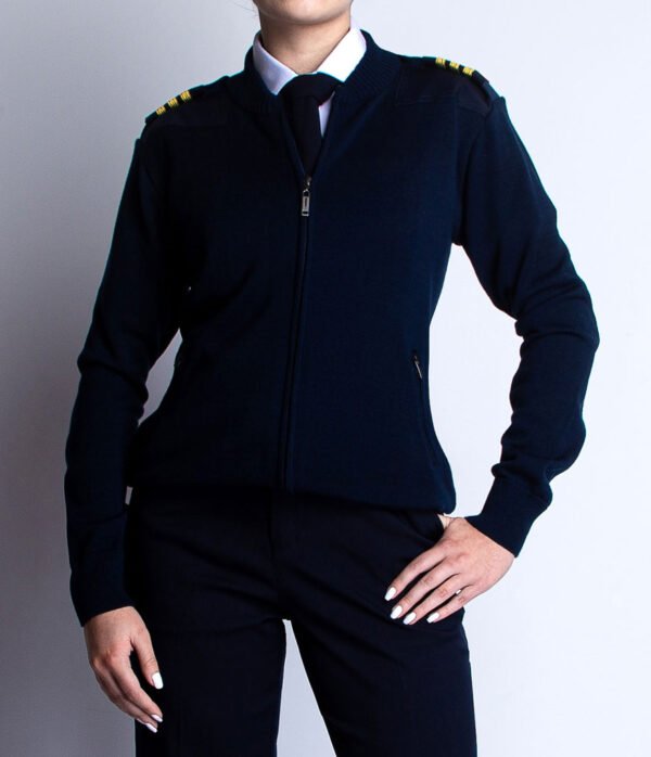 Pilot zip up store sweater